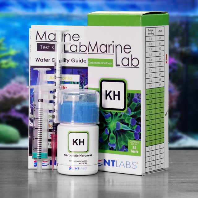 Marine Carbonate Hardness Test Kit Contents
